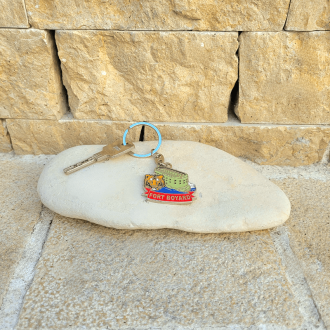 Porte clés Fort Boyard tigre et fort