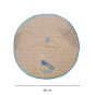 Essuie main ile de ré rond carte beige dimensions