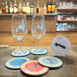 6 Dessous de verre en bois - Île de Ré