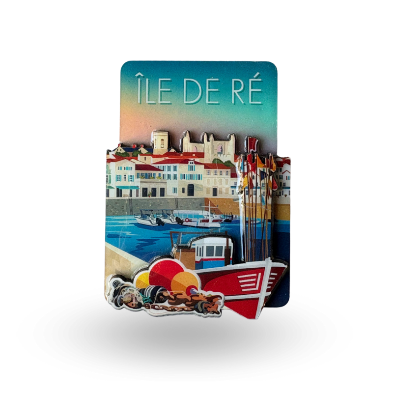 Epoxy magnet - Port of Saint Martin de Ré
