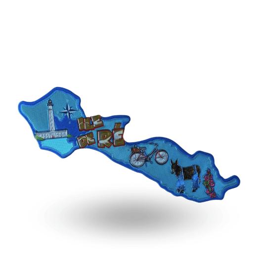 Flexible magnet - Map of Île de Ré