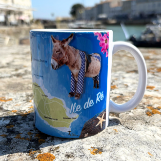 Mug - Carte de l'Île de ré