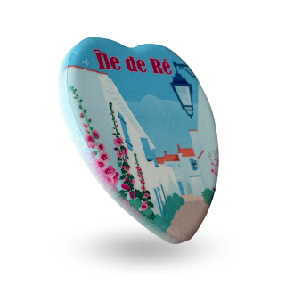 Heart-shaped magnet - Ruelle de l'Île de Ré