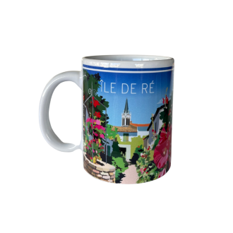 Pack Mug + Magnet ruelle de l'Île de Ré