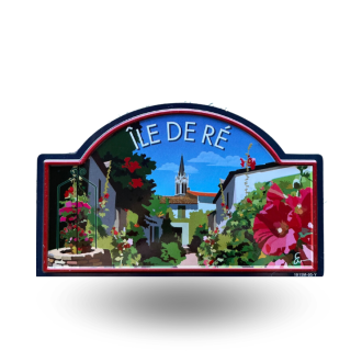 Magnet ruelle de l'Île de Ré