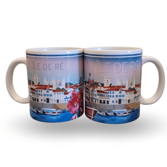 Mug Île de Ré Port de St Martin recto verso