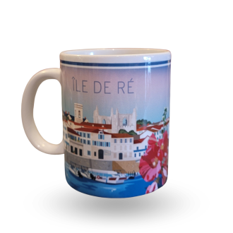 Mug Île de Ré Port de st martin