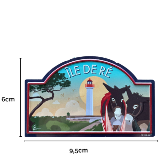 Magnet plaque rue ânes dimensions