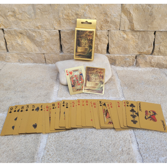 Jeu de carte Fort Boyard 54 cartes décor recto