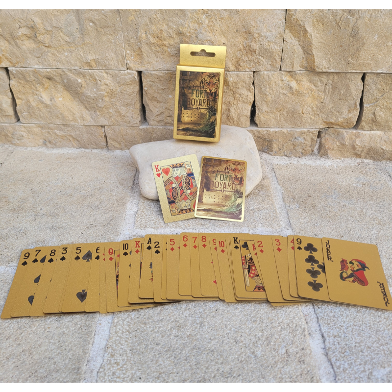 Deck of 54 playing cards - Fort Boyard