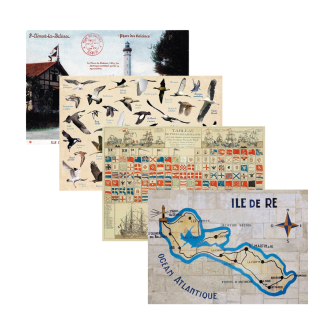 Pack 4 sets de table de l'Île de Ré