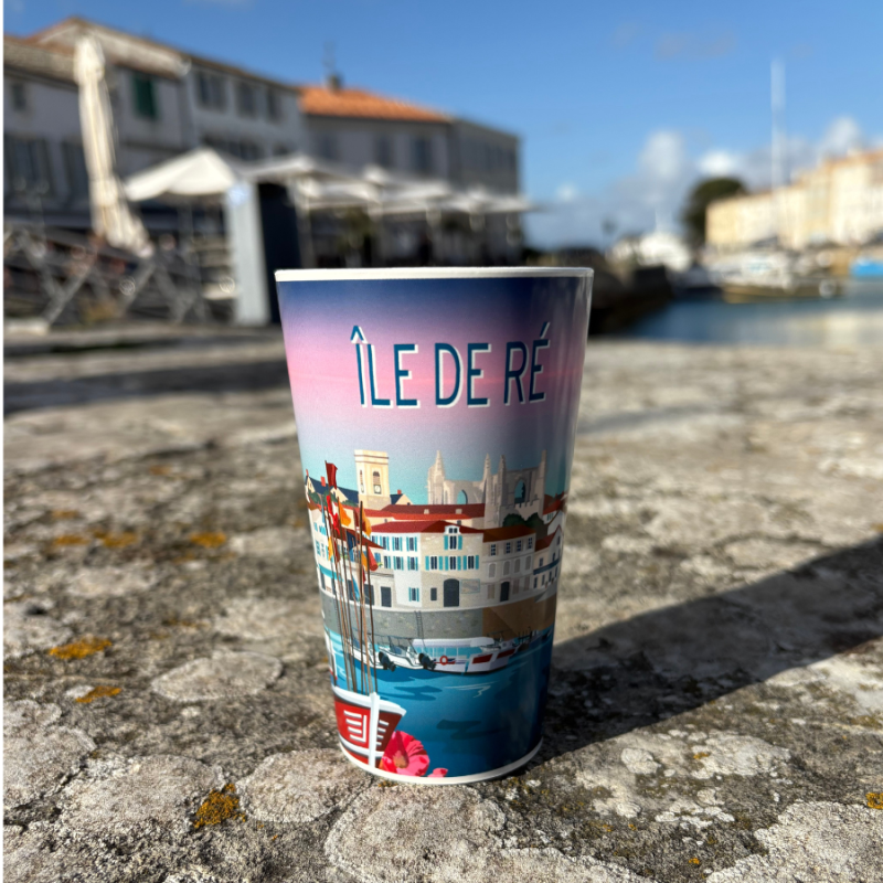Gobelet - Le port Saint Martin de Ré - Île de Ré