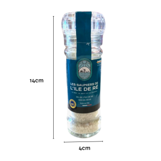 Fleur de Sel Mill + Coarse Salt Mill Pack