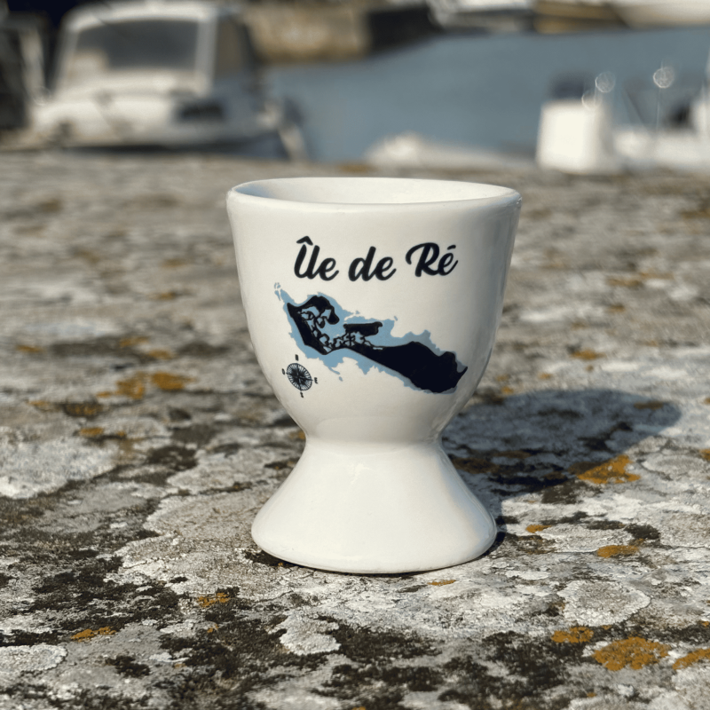 Coquetier carte Île de Ré