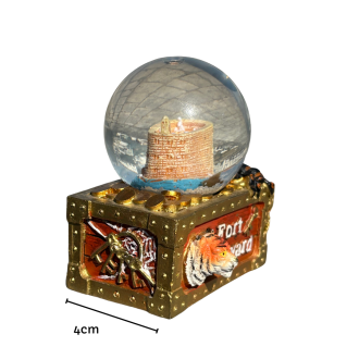 Boule à neige Fort Boyard - Coffre à trésors