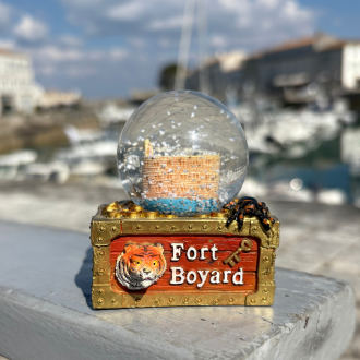 Boule à neige Fort Boyard - Coffre à trésors