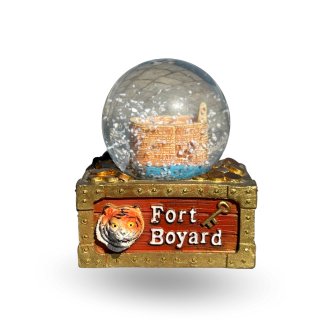 Boule à neige Fort Boyard - Coffre à trésors