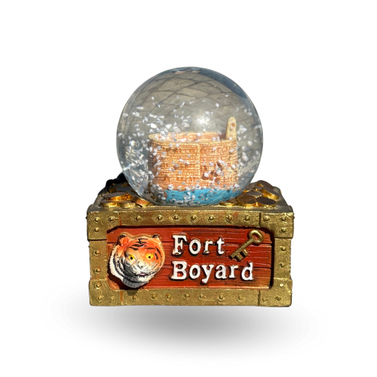 Boule à neige Fort Boyard - Coffre à trésors