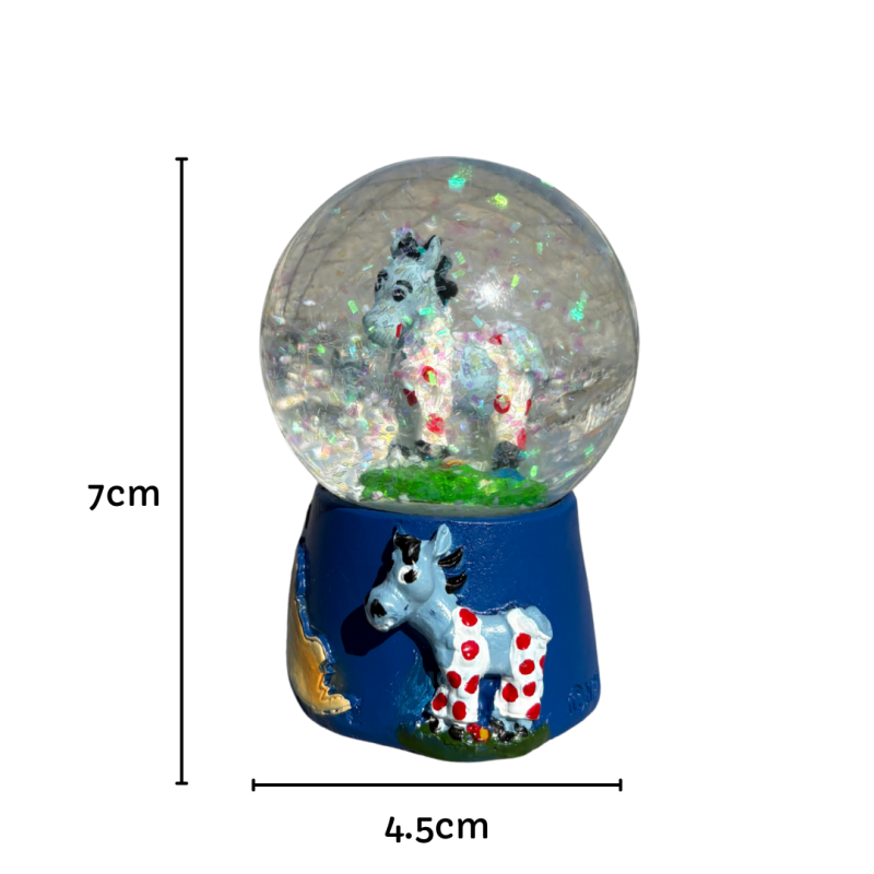 Île de Ré snow globe - Donkey in red panties