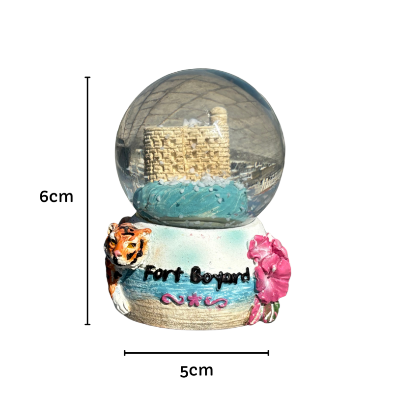 Snow globe - Fort Boyard Tiger