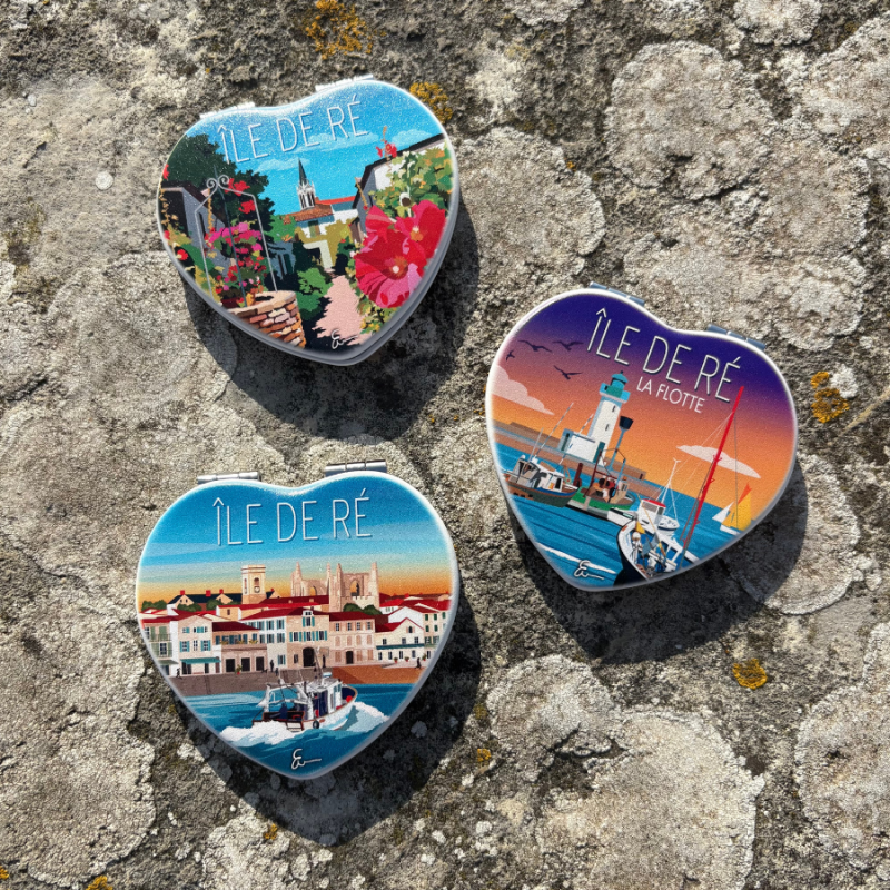 Pocket mirror - Île de Ré