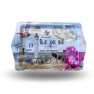 Petit plateau en métal - Île de Ré