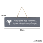 Wooden sign - Respect your parents, they succeeded without Google!