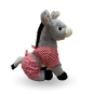 Peluche âne en culotte rouge de l'Île de Ré