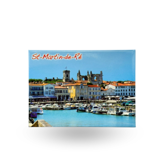 Magnet Île de Ré - Le port de St Martin de Ré