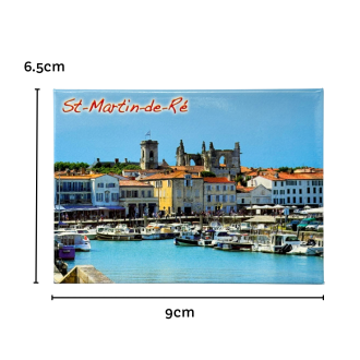 Magnet Île de Ré - Le port de St Martin de Ré