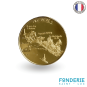 Médaille souvenirs de l'Île de ré - Collection de pièce dorée - Finition 3D
