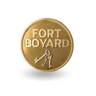 Pièce de collection - Les clés du Fort Boyard