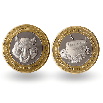 Pièce de collection - Le Fort Boyard Tête du tigre