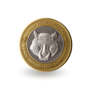 Pièce de collection - Le Fort Boyard Tête du tigre