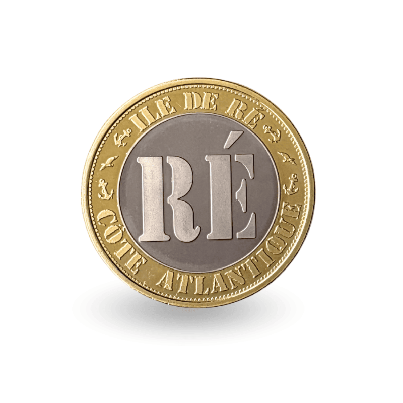 Pièce de collection - Souvenirs de l'Île de Ré Côte Atlantique
