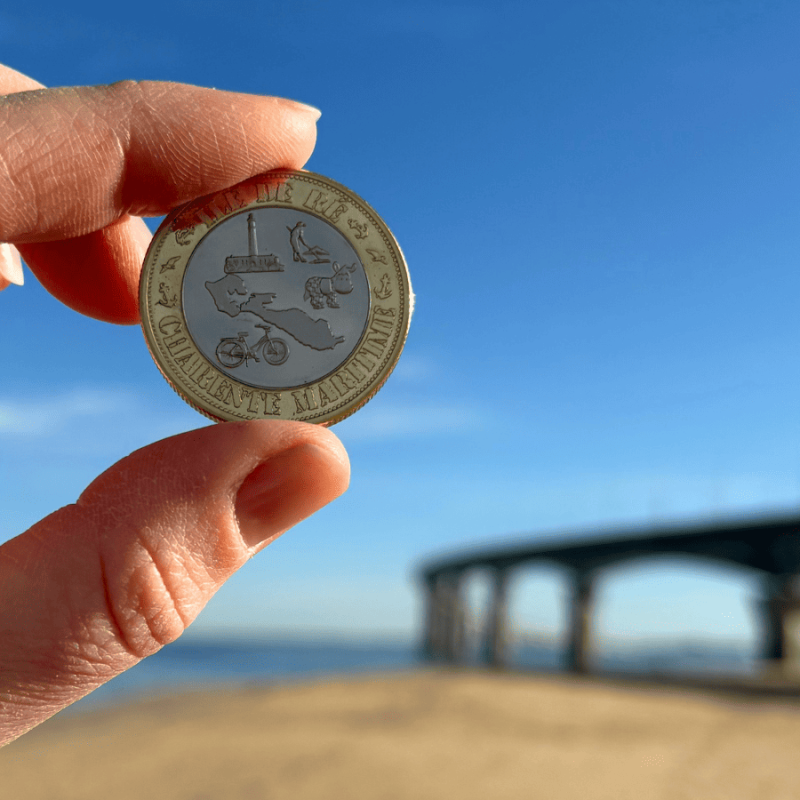 Pièce de collection - Souvenirs de l'Île de Ré Côte Atlantique