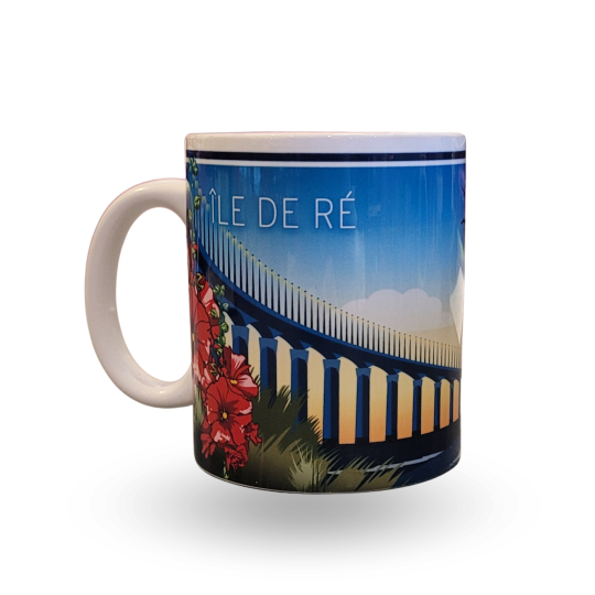 Île de Ré mug - Ré bridge