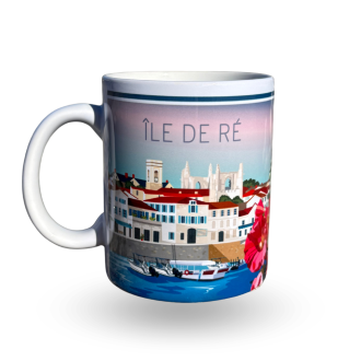 Île de Ré mug - Port de St Martin