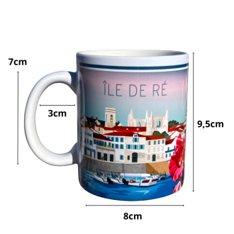 Île de Ré mug - Port de St Martin