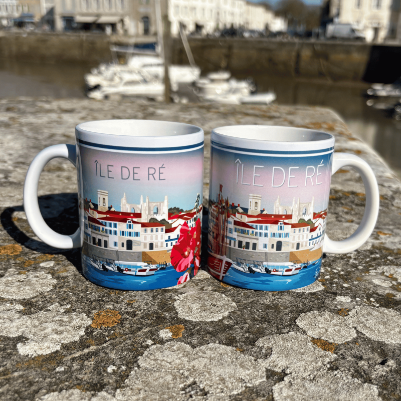 Mug Île de Ré Port de St martin