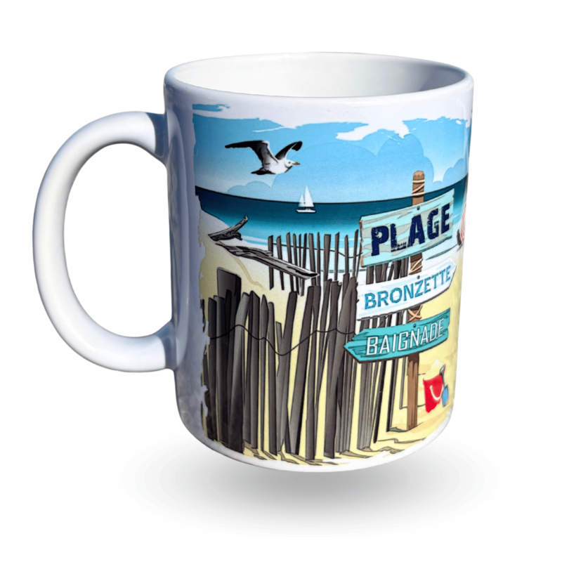 Île de Ré Mug - Beach Walk