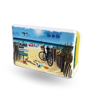 Porté éponge plage de l'Île de Ré