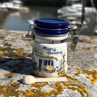 Pot à sel avec cuillère - Maison de Vacances