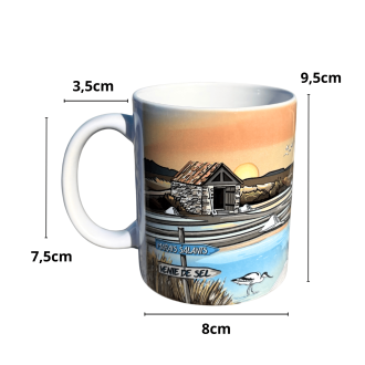 Île de Ré Mug - Salt marshes