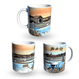 Île de Ré Mug - Salt marshes