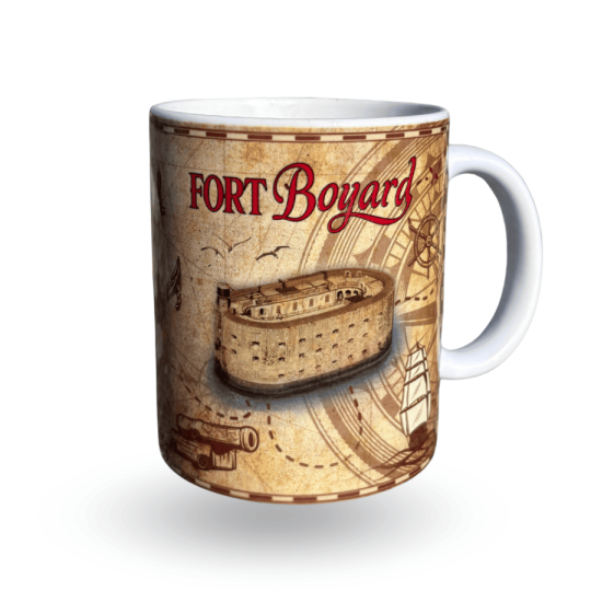 Mug Fort Boyard - La carte aux Trésors