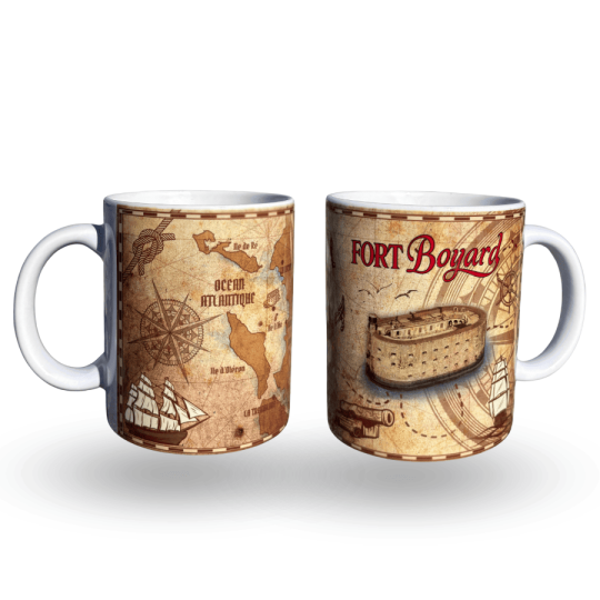 Mug Fort Boyard - La carte aux Trésors