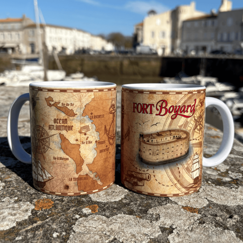 Mug Fort Boyard - La carte aux Trésors