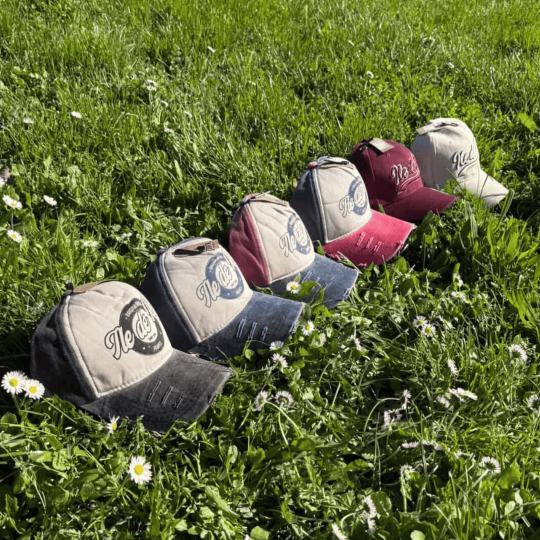Casquette Île de Ré - Style vintage bleue marine et beige
