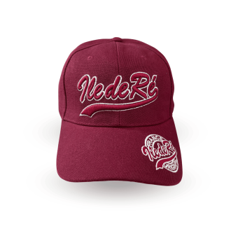 Casquette Rouge bordeaux IDR